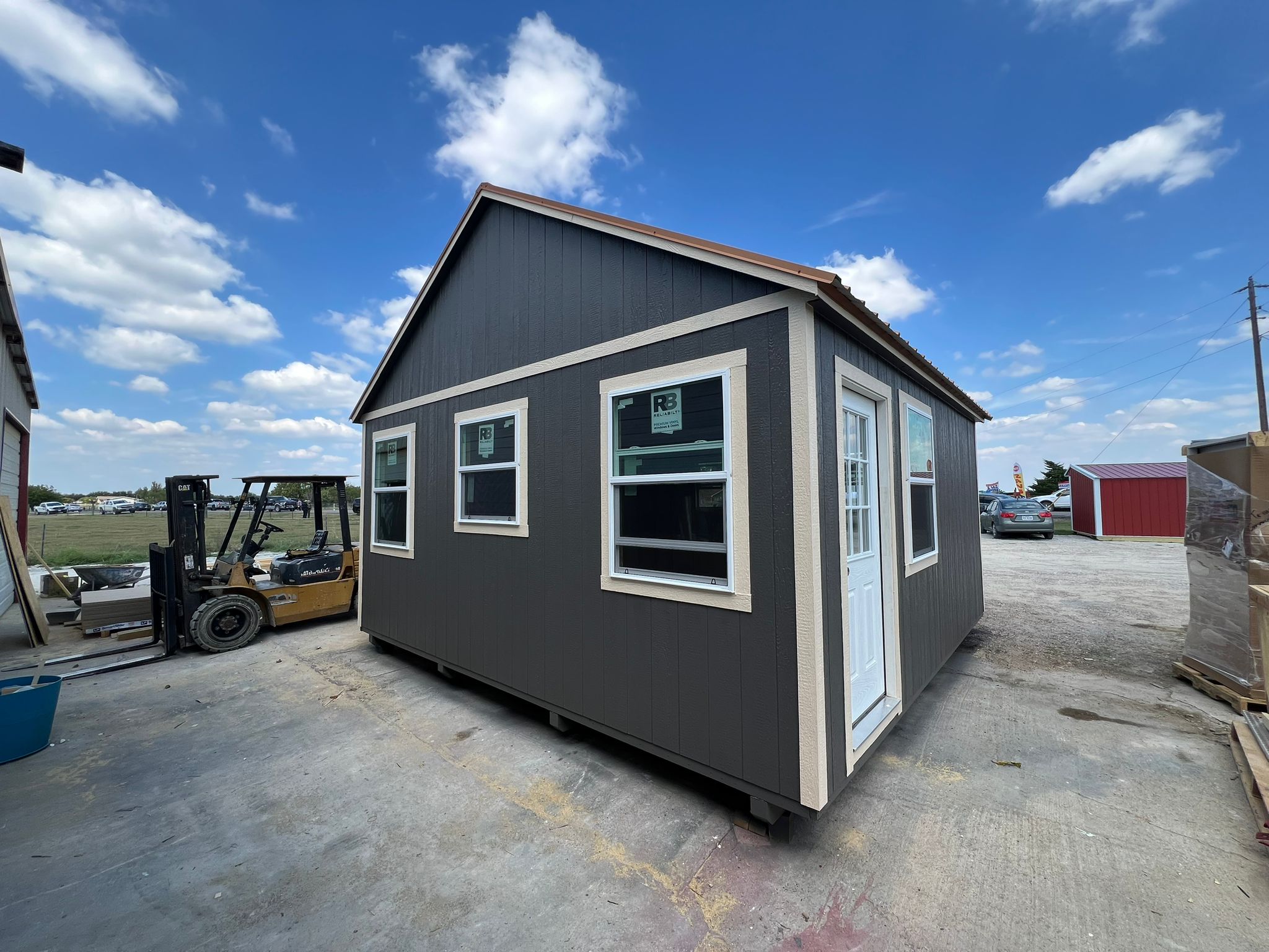 Interior view of the building